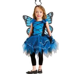   Butterfly Blue Costume Toddler 1T 2T Kids Fairytale 2011 Toys & Games