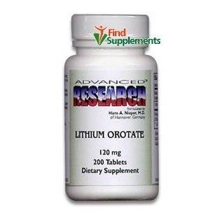  Lithium Orotate 100 Tabs