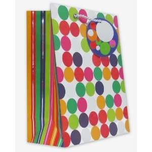  120 Pcs Premium Paper Gift Bags Bulk 10 x 8 x 4 (Chrome 