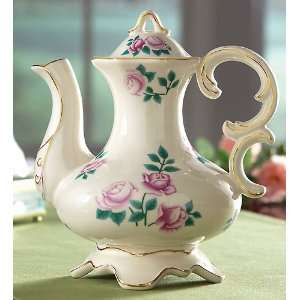  Decorative Floral Teapot 