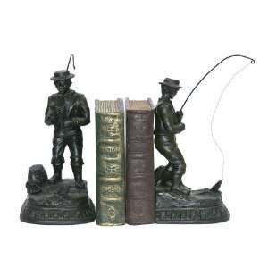 SI 93 3329 Pair Fish On Line Bookend 