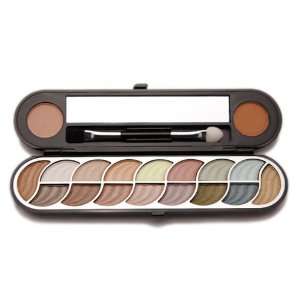 Max Mell 16 Color Pearlized Eyeshadows with 2 Blush 