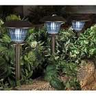 Westinghouse Set of 12 Premium LED Solar Lights w/ 3 Settings, Bronze