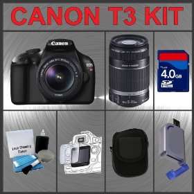  Canon EOS Rebel T3 EOS 1100D 12.2MP Digital Camera with EF 