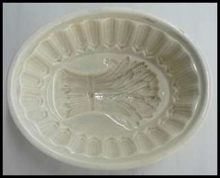GREAT IRONSTONE FOOD MOLD SHEAF OF WHEAT PATTERN  
