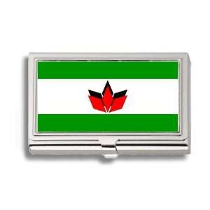  Hungarian Romanian Flag Business Card Holder Metal Case 