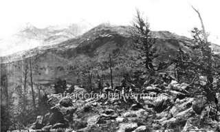 Photo pre 1875 Longs Peak, Rocky Mountain National Park  