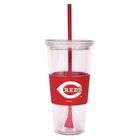 Boelter Cincinnati Reds Lidded Cold Cup with Straw