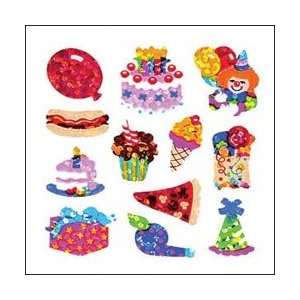   Classpak Stickers Party Symbols; 6 Items/Order Arts, Crafts & Sewing
