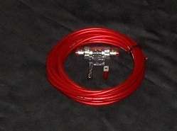 10 GAUGE RED WIRE 20 FT AGU HOLDER 60 AMP FUSE NEW  