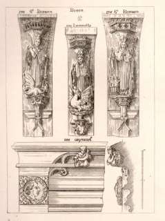 Pugins Litho Designs  1830  CARVED MOLDINGS  