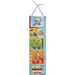  Growth Chart Get Moving 12x42 inches, PERSONALIZED Toys 