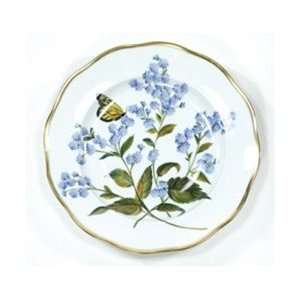   American Wildflowers Blue Wood Aster Dessert Plate