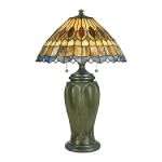 Quoizel Vallandra Tiffany Table Lamp 