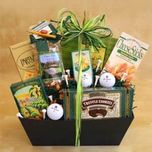 Only Fore Dad Golf Gift Basket Grocery & Gourmet Food