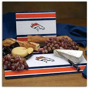  Broncos Memory Company NFL Glass Cutting Board