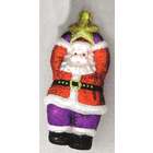 Krebs Santa Claus With Puppets Entwerfer Glass Christmas Ornament
