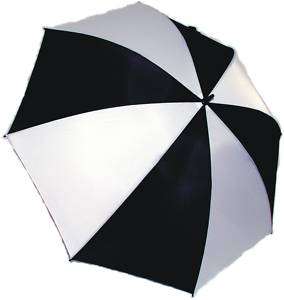 62 Peak Golf Umbrella Black and White  