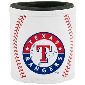  Texas Rangers White Baseball Can Coolie