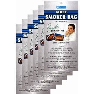 Camerons Products Emeril Approved Smoker Bags, Alder, Pack of Six