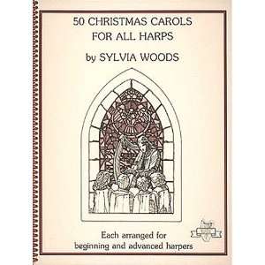    50 Christmas Carols for All Harps   Harp Solo Musical Instruments