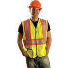 Occunomix Safety Vest Economy Two Tone Hi Viz Yellow   8XL
