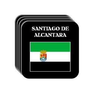 Extremadura   SANTIAGO DE ALCANTARA Set of 4 Mini Mousepad Coasters