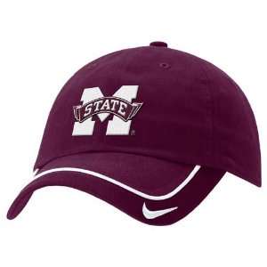   State Bulldogs Maroon Turnstyle Hat 