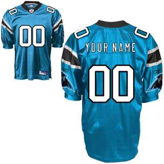 Reebok Carolina Panthers Customized Authentic Alternate Jersey (58 60 