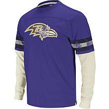 Reebok Baltimore Ravens Vintage T Shirt/Thermal   