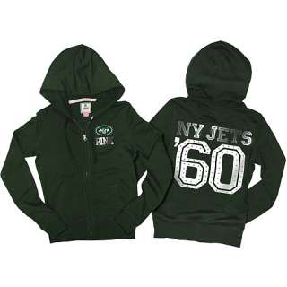 New York Jets Womens Sweatshirts Victorias Secret PINK® New York 