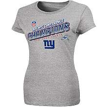 New York Giants NFC Championship Womens Gear   Buy 2011/12 Giants NFC 
