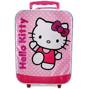 Hello Kitty Rolling Luggage Case [Waving]  Toys & Games  