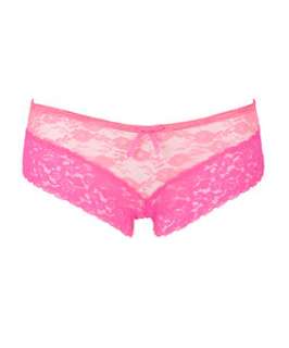 Bright Pink (Pink) Lace Brazilian Brief  209513776  New Look
