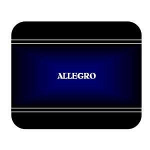    Personalized Name Gift   ALLEGRO Mouse Pad 