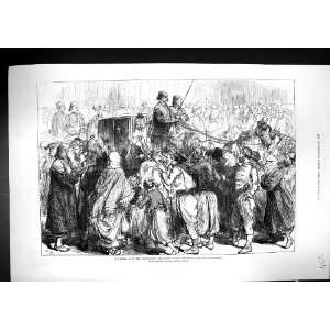 1877 Scene Break Up Conference Grand Vizier Returning Procession 