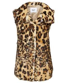 Blugirl Jaguar Fur Vest   Knit Wit   farfetch 