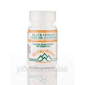   Black Currant Seed Oil 60 Gelatin Capsules