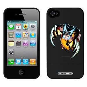  Wolverine Claws Forward on AT&T iPhone 4 Case by Coveroo 