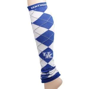  Kentucky Wildcats Ladies Royal Blue White Argyle Leg 