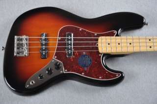 NEW Fender American Standard Jazz Bass   Sunburst   4 String  