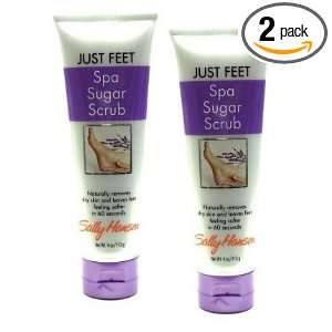  Sally Hansen Just Feet Spa Sugar Scrub 4 Oz (2 Pack 