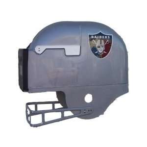  Oakland Raiders Football Helmet Mailbox 