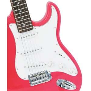  Crescent 39 Inch Pink Premium Electric Guitar with 