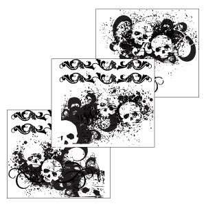    Scentsy Skulls Black Scentsy DIY Theme Pack