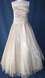 Gorgeous Informal Wedding Gown Dress Party Gala Evening Pageant Ball 