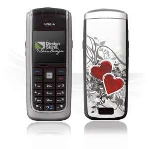  Design Skins for Nokia 6021   Hearts Design Folie 
