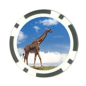  Giraffe Poker Chip Card Guard Great Gift Idea Everything 