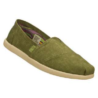 Womens Skechers Bobs World   Spectrum Olive Shoes 
