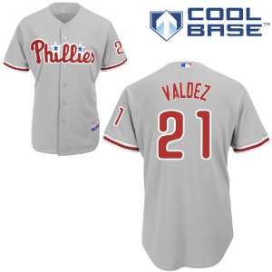  Wilson Valdez Philadelphia Phillies Authentic Road Cool 